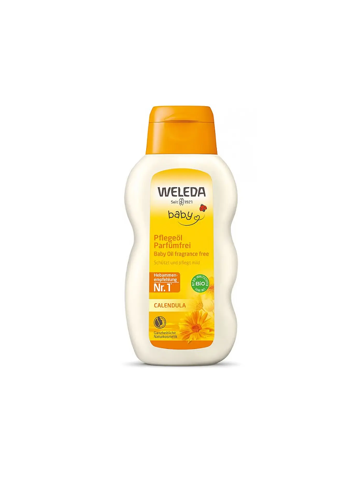 WELEDA | Calendula Pflegeöl Parfümfrei 200ml | 